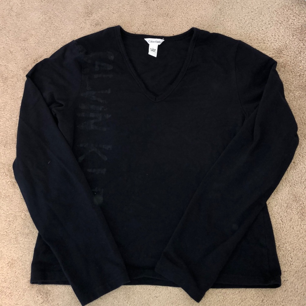 Calvin Klein black long sleeve